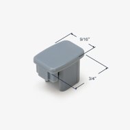 10-080 70 Shower Door Magnet Seal and End Cap Kit 