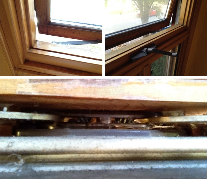 User submitted photos of a window operator.