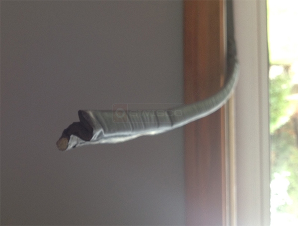 User submitted photos of weatherstripping.