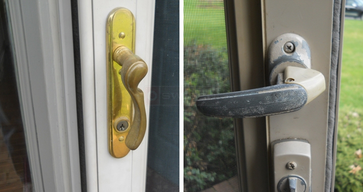 Screen door handle broken need replacement handle : SWISCO.com